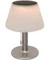Solar Tischlampe außen 28x20cm LED Garten Terrasse Balkon Tischleuchte IP44