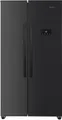 SBSC90BL Side-by-Side Kühl-/ Gefrierkombination 347 l / 185 l 200 kWh NoFrost 1770 mm x 910 mm (Schwarz)