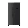 Bauknecht SBS C90 BL Dual Cool Total NoFrost Side by Side Kühlschrank / 532 Liter Nutzinhalt / 177 cm Höhe/Inverter Kompressor/Superkühlfunktion, schwarz