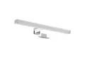 SEBSON Spiegelleuchte LED Spiegellampe Bad 40cm, Aufbauleuchte 400x97x44mm, Klemmleuchte, LED, neutralweiß, Montage an Schrank und Spiegel möglich, 4000K, IP44, Aluminium, 9W