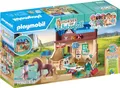 Playmobil® Reittherapie & Tierarztpraxis (71352), Horses of Waterfall Konstruktions-Spielset, (164 St)