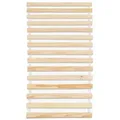 Lattenrost ROLLROST, IDIMEX, Rollrost Lattenrost Rolllattenrost mit 15 Latten Kiefer beige 100 cm x 196 cm