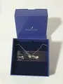 Swarovski Attract Set Rundschliff, Weiß, Rhodiniert 5113468