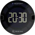 OOONO Parkscheibe P-DISC NO3, elektronisch, solarbetrieben, mit Zulassung, schwarz