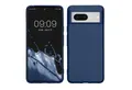 kwmobile Handyhülle Handyhülle für Google Pixel 8 Hülle, Silikon Case metallisch schimmernd - Schutzhülle Cover