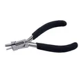 Memory Wire Finishing Pliers with 2mm & 4mm Diameter EndsSilver with Black Ha...