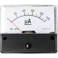 Blanko Amperemeter 0-100 uA DC Zum Einbau