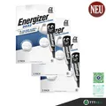 Energizer Knopfzelle Ultimate Lithium CR2032 3V Batterien - 3 x 2er Blister