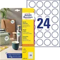 AVERY Zweckform 240 Etiketten L3415-10 weiß 40,0 x 40,0 mm