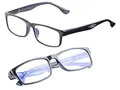 infactory Blaufilterbrille: 2er Pack Bildschirm-Brille mit Blaulicht-Filter, +2,5 Dioptrien (Lesebrille Blaufilter, Computerarbeitsplatz-Brille, PC)