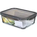 LocknLock Frischhaltedose LLG455G, aus Glas, 2 Liter, transparent, luftdicht