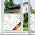 d-c-fix Fensterfolie Antwerpen - 45 cm x 1,5 m – statische Sichtschutzfolie mit modernem Muster für Glasflächen – selbsthaftend, blickdicht, dekorativ