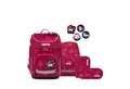 ergobag Schulranzen Schulranzen-Set CUBO MondzauBär 5-teilig (5-teilig), ergonomisch, höhenverstellbar, Your-Size-System, ab 1. Klasse