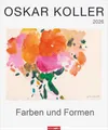 Oskar Koller - Farben und Formen Kalender 2026 - Farben und Formen: Wunderschöne Aquarelle in einem Kunstkalender im Großformat. Jahres-Wandkalender 2026 für Kunstliebhaber. 46 x 55 cm Hochformat