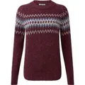 Sherpa Damen Dumji Rundhalspullover - S - beet red