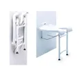 Invacare Dusch-Toilettenrollstuhl Aquatec Sansibar Duschhocker, klappbar