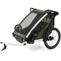 Thule Chariot Lite 2 Fahrradanhänger Anhänger Kinderanhänger Radanhänger Olive