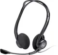 PC Headset Logitech 960 USB, binaural, kabelgebunden, Mikrofon mit Rauschunterdrückung, schwarz 324170