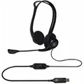 Logitech PC 960 - USB-Headset mit Mikrofon Kopfbügel Computer Callcenter schwarz