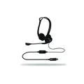 Logitech Headset  PC 960 Stereo Kopfhörer leicht 2,4m Kabel USB Laptop PC Gaming