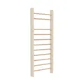 Sprossenwand Holz Kletterwand Rehabilitation Klettergerüst 11 Sprossen 195x80cm