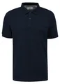 s.Oliver Herren Poloshirt - Basic, Polokragen, Baumwolle, einfarbig Dunkelblau XL