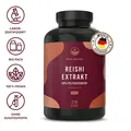 Reishi Pilz Extrakt - 270 Kapseln (3 Monate) - Hochdosiert 2010mg - TRUE NATURE®