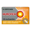 NUROFEN Junior 125 mg Zäpfchen 10 St.