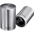 Westmark Flaschenöffner 61882260 Push und Pull, 8cm, Kunststoff / Aluminium