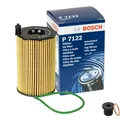 BOSCH Ölfilter Verschlussschraube Ölwanne für VW Touareg 7P5 3.0 V6 TDI