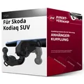 Für Skoda Kodiaq SUV I Typ NS7 (VAPOS) Anhängerkupplung schwenkbar neu