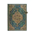 Paperblanks Chroniken PB3214-4 in Türkis Notizbuch Midi Liniert, Midi (180 x 130)
