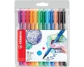 STABILO Filzstift pointMax, (12-tlg), für Vielschreiber