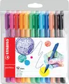 STABILO Fasermaler pointMax 12er Kunststoff Etui
