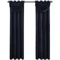 VORHANG ZAGREB HxB 175x140 cm Dunkelblau