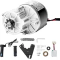 VEVOR 250 W Elektrischer Gleichstrommotor-Bausatz, Leistungsstarker Elektromotor – 24 V 2700 U/min Motor mit verbessertem Drehzahlregler, Gasgrif...