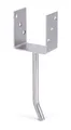 Alberts U-Pfostenträger einbetonieren Pfostenanker Betonanker B:91mm L:200mm
