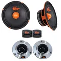 1 Kit Mit 2 Wegen SP AUDIO SP-EM6.5 KIT 165 Mm 200 Watt RMS Auto Vorbereitung