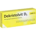 DEKRISTOLVIT D3 2.000 I.E. Tabletten