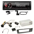 Pioneer MVH-330DAB Bluetooth Digitalradio Einbauset für BMW E90 E91 E92 E93