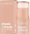 Claresa Highlighter Stick Wange 2 Wange 1 Perlglanz