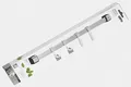 ✿ GEFU SMARTLINE KÜCHENLEISTE • PRIMELINE BASELINE • EDELSTAHL LEISTE • 50 cm ✿