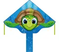 Invento Flug-Drache Simple Flyer Turtle - Kinderdrachen Schildkröte, inkl. 1,5m Dachenschwanz
