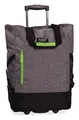 Punta® Einkaufstrolley 33L Dunkelgrau | Einkaufstrolley modern mit Skater-Rollen – leise & leichtgängig | modernes Design | ideal für Einkäufe, Reisen & Sport | Wheel Shopping Roller für unterwegs