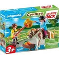 PLAYMOBIL Country 70505 Starter Pack Reiterhof Ergänzungsset - Bunt