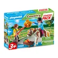 PLAYMOBIL Starter Pack Reiterhof Ergänzungsset, 70505