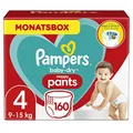 Pampers Premium Baby Dry Nappy Pants Gr.4 Maxi 9-15 kg MonatsBox 160 Stück