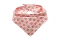 Hunde Bandana Kopftücher Hundehalstuch Dreieckstuch für Kleine, Mittelgroße und Große Hunde (Rosa, M)