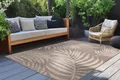 Kayoom Teppich Nibru 725, rechteckig, Höhe: 5 mm, Flachgewebe, In- und Outdoor geeignet, schnell trocknend, floral