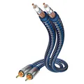 Inakustik Premium Stereo-Verbindung (0.75 m, Cinch Kabel) (00404007)